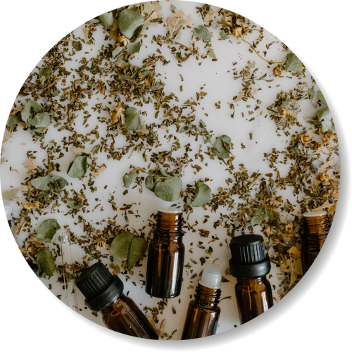 smellapies Duftfläschchen und Kräuter
